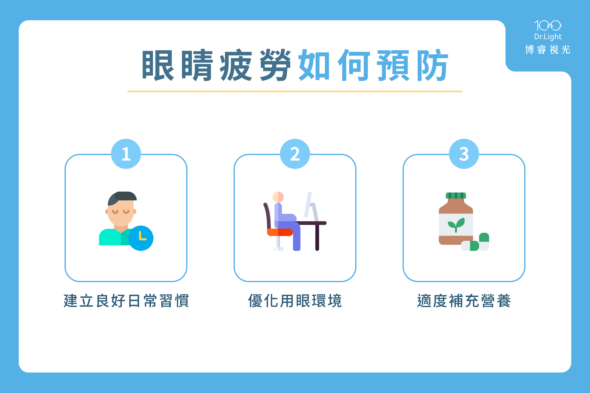 眼睛疲勞如何預防